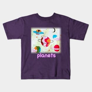 planets Kids T-Shirt